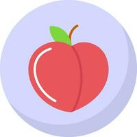 Peach Vector Icon Design