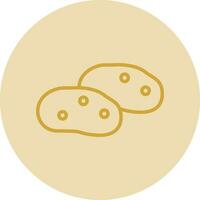 Potatoe Vector Icon Design