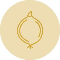 Onion Vector Icon Design