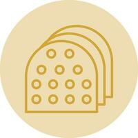 Bread Vector Icon Design