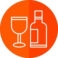 diseño de icono de vector de vino