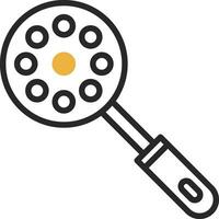 Slotted Spoon Vector Icon Design