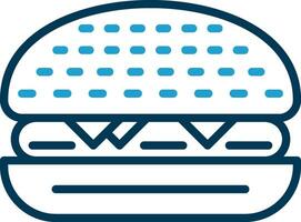 diseño de icono de vector de sándwich