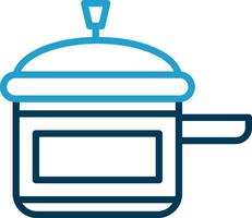 Pressure Cooker Vector Icon Design