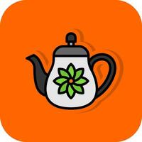 Teapot Vector Icon Design