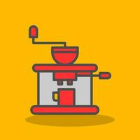 Coffee Grinder Vector Icon Design