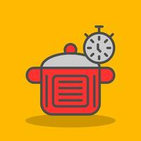 Timer Vector Icon Design