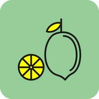 Lemon Vector Icon Design