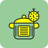 Timer Vector Icon Design