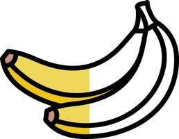 Bananas Vector Icon Design