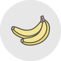 Bananas Vector Icon Design