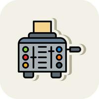 Toaster Vector Icon Design