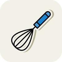 Whisk Vector Icon Design