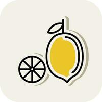 Lemon Vector Icon Design