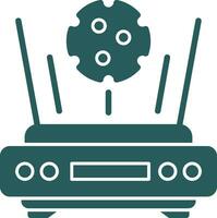 Holodeck Chamber Vector Icon Design