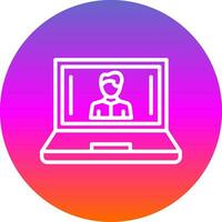 Digital Avatar Vector Icon Design
