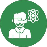 Simulated Physics Vector Icon Design