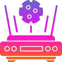 Holodeck Chamber Vector Icon Design