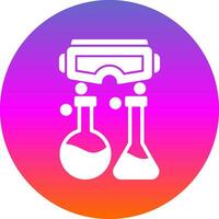 Virtual Reality Lab Vector Icon Design