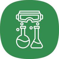 Virtual Reality Lab Vector Icon Design