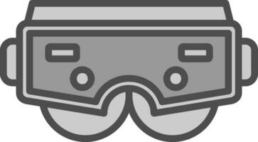 hololentes visera vector icono diseño