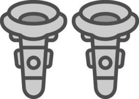 VR Controller Vector Icon Design
