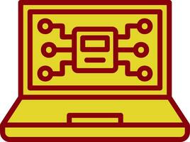 AI-Driven Mysteries Vector Icon Design