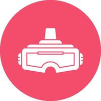 VR Headset Vector Icon Design