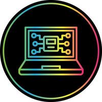 AI-Driven Mysteries Vector Icon Design