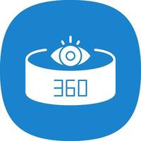 360-Degree View Vector Icon Design