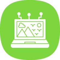 AI-Driven Adventures Vector Icon Design