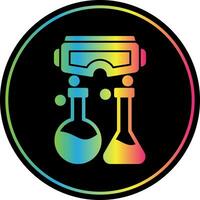 Virtual Reality Lab Vector Icon Design