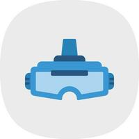 VR Headset Vector Icon Design