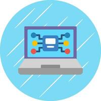 AI-Driven Mysteries Vector Icon Design