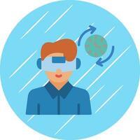Time Travel Simulation Vector Icon Design