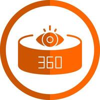 360-Degree View Vector Icon Design