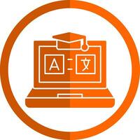 AR Language Learning Vector Icon Design