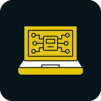 AI-Driven Mysteries Vector Icon Design