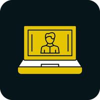 Digital Avatar Vector Icon Design