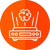 Holodeck Chamber Vector Icon Design