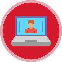 Digital Avatar Vector Icon Design