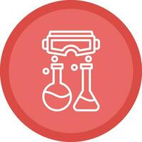 Virtual Reality Lab Vector Icon Design