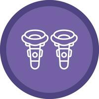 VR Controller Vector Icon Design