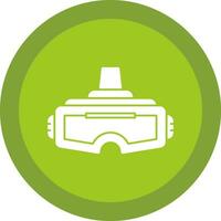 VR Headset Vector Icon Design