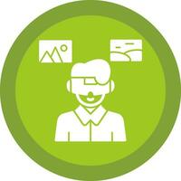 Mixed Reality Art Vector Icon Design