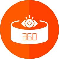 360-Degree View Vector Icon Design