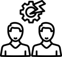 Conflict Resolution Vector Icon Design