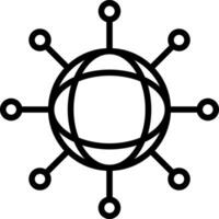 Network User Vector Icon Design