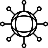 Network User Vector Icon Design