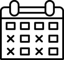 Calendar Date Vector Icon Design